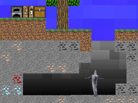 Add yourself playing Minecraft 2.0