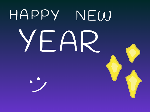 Happy new year!! :)