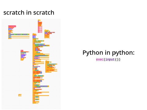 making scratch vs python