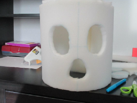fursuit head progress
