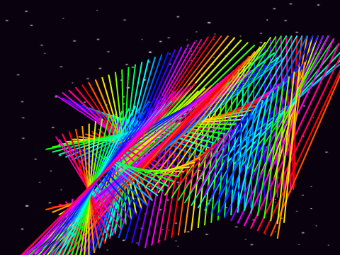 cool rainbow design