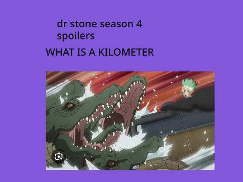 moment senku gets to america ( dr stone season 4 spoilers )