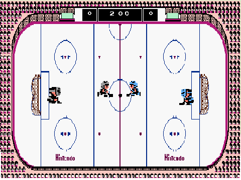  NES Hockey TWO PLAYER 