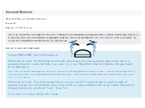 I got banned lol