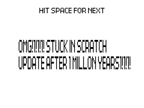 STUCK IN SCRATCH LEAKS