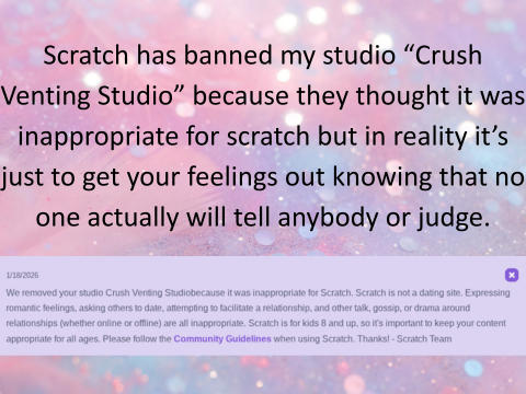 Please help me get my studio back.