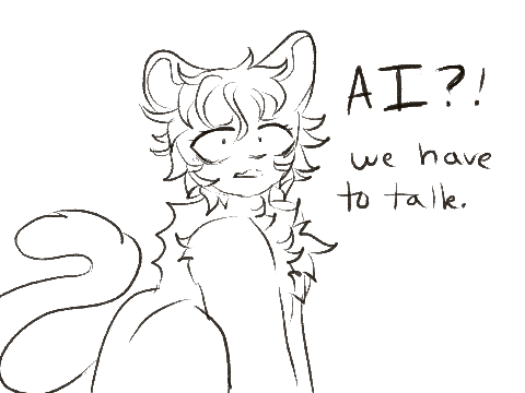 We have to talk. (AI scratch issue) remix