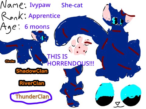 Cameo of ivypaw (Ivystorm)