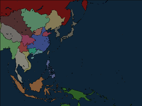 Cost of Victory-Asia Map