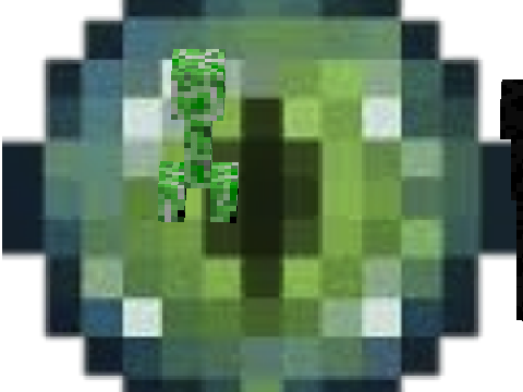 ender man sprite and moving creeper