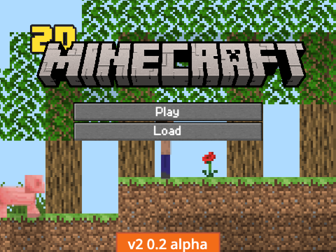 2D Minecraft v3 0.3 alpha