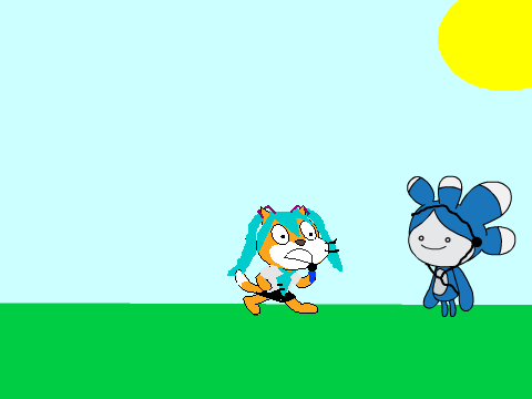 Why Scratch Cat can`t listen to Popipo