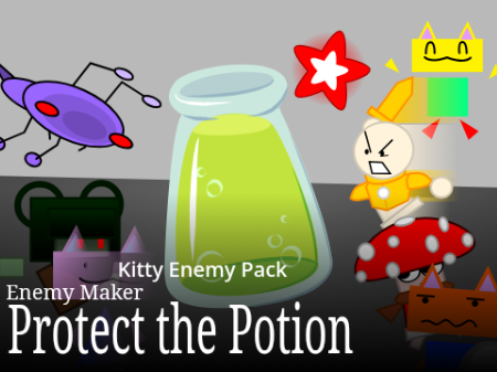 Protect the Potion (Enemy Maker) Kitty Enemy Pack