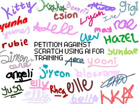Petition Against Scratch Using AI ★