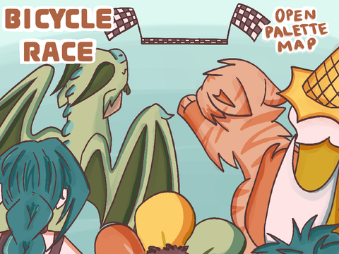 [TNES!!] BICYCLE RACE || PALETTE MAP CALL.
