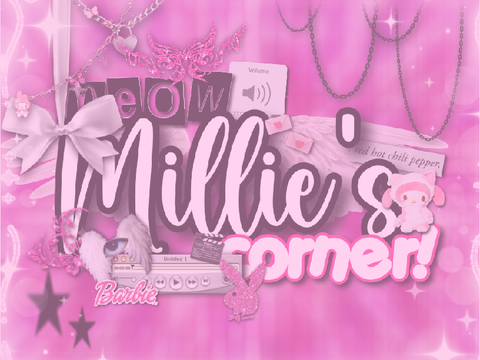 ೯⠀⁺  . ♬ ݁˖ ⠀millies ’ corner ⠀ᰋ  