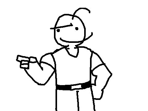 I drew WSM because he drew me and I thank him with this