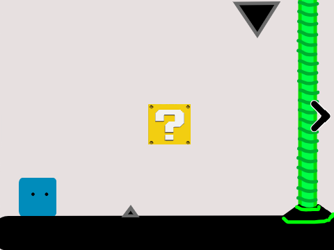 simulation of a platformer