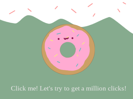 Can we get to a million clicks?