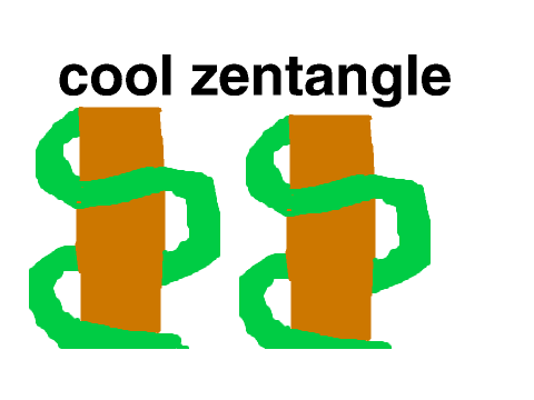 cool zentangle design