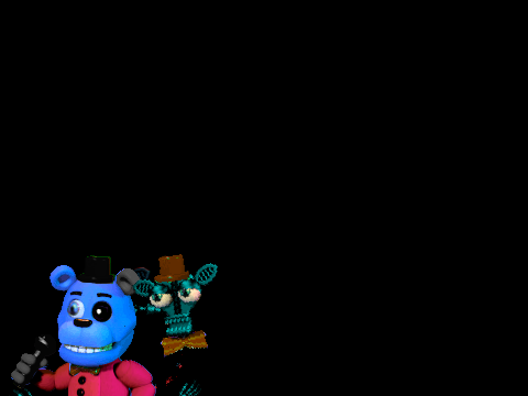 Rebear, Adventure Rebear, Adventure Withered Rebear, & Adventure Funtime Freddy
