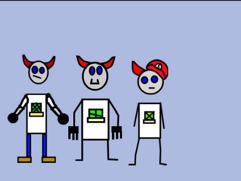 I drew all my OCs