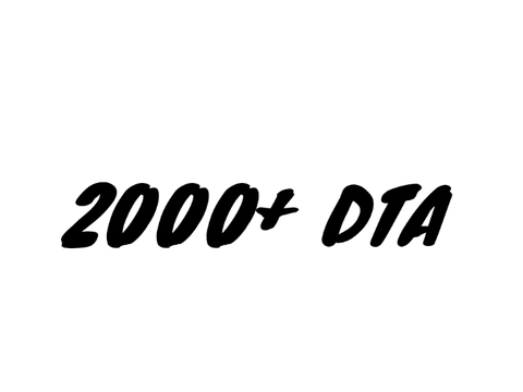 (Updated!) 2000+ DTA
