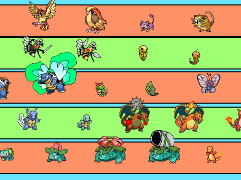 From many pixels, say hello to Kantonia's pokedex!