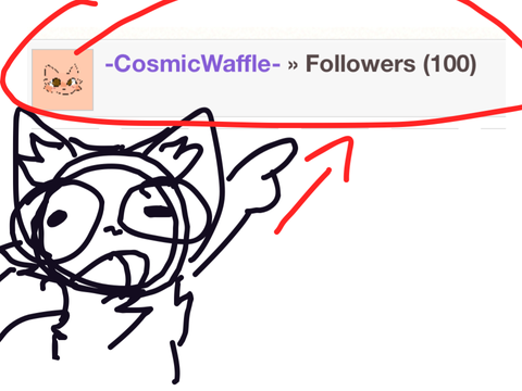 100 FOLLOWERS !?!?