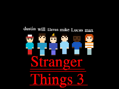 Stranger Things s3 characters