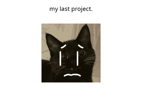 my last project.