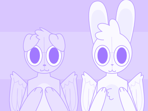 template dog + bunny