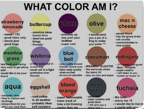 What color am I? remix 