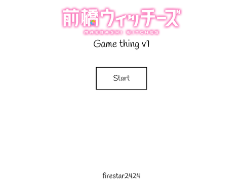 MBW game thing demo v1