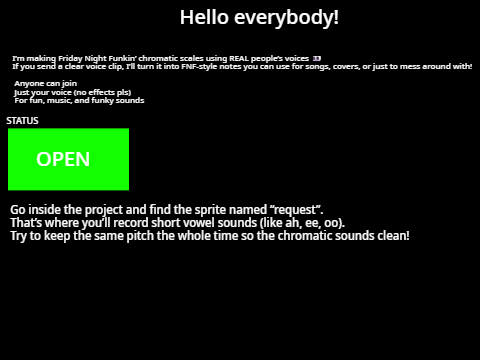 (OPEN) Request an FNF Chromatic!