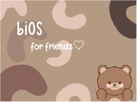 Mostly F2U Bios ⋆⭒˚.⋆.⭒˚.⋆