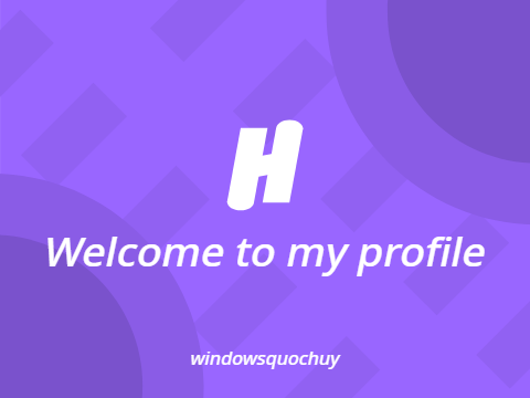 Welcome to my profile