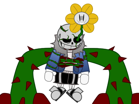 Possession sans vector + Flowey + Base sans
