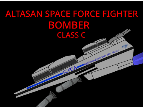 ALTASAN SPACE FORCE FIGHTERS AND BOMBERS