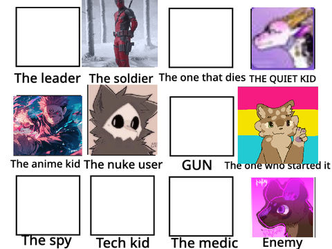 Who would you be in a war? remix remix remix remix remix