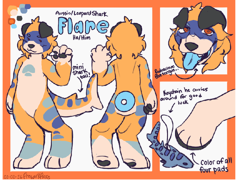 Flare reference sheet :3