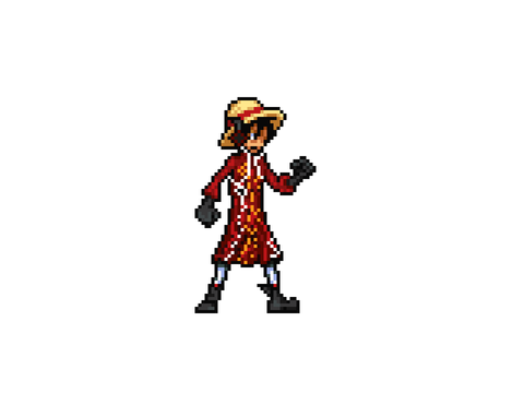 Luffy Egghead Arc Sprite 