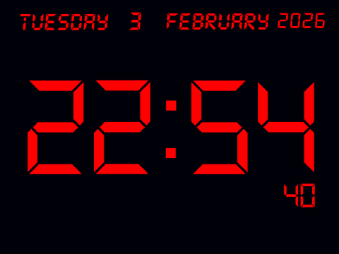 Digital Clock (2026 - 2030)