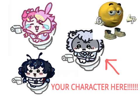 Chiikawa toilet ych