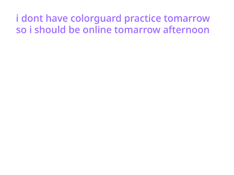 announcement 