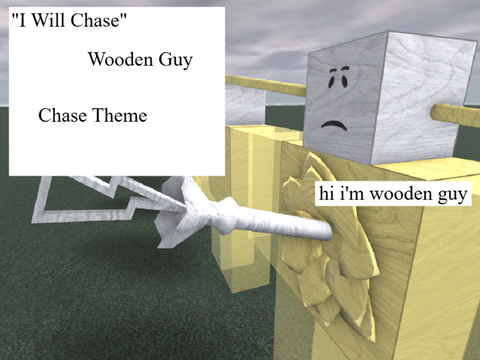 I Will Chase - Wooden Guy Chase Theme