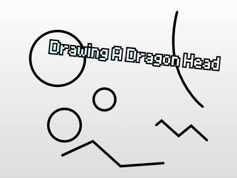 Drawing A Dragon Head