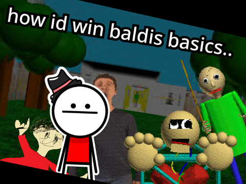 How id win baldis basics.. _ #animations #music #art #all