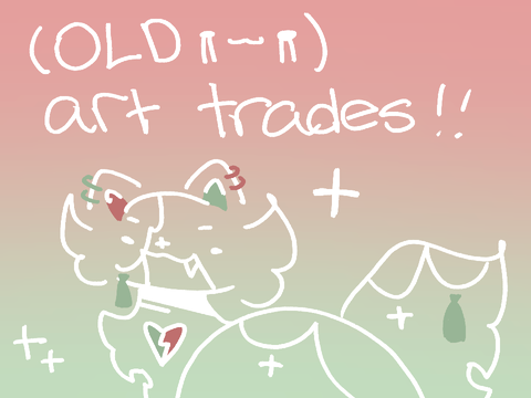 ☄️ 006. art trades !! | old art sob
