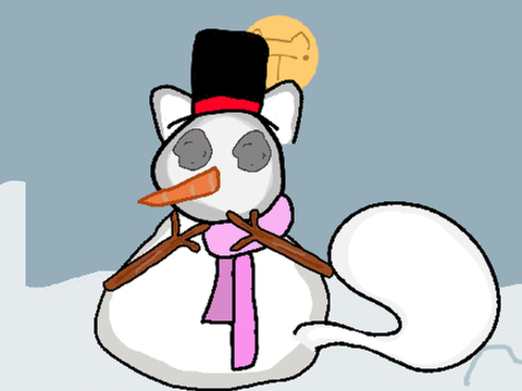 My Snowcat!! :D